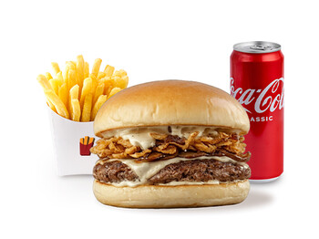 Truffle meal (1 Trüfel Burger + 1 Fri + 1 Coca-Cola 0.33l)